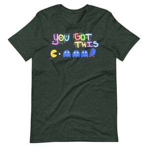 You got this Pac-Man themed this bird drib (Unisex t-shirt)