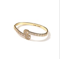 Image 1 of Small baguette bangle