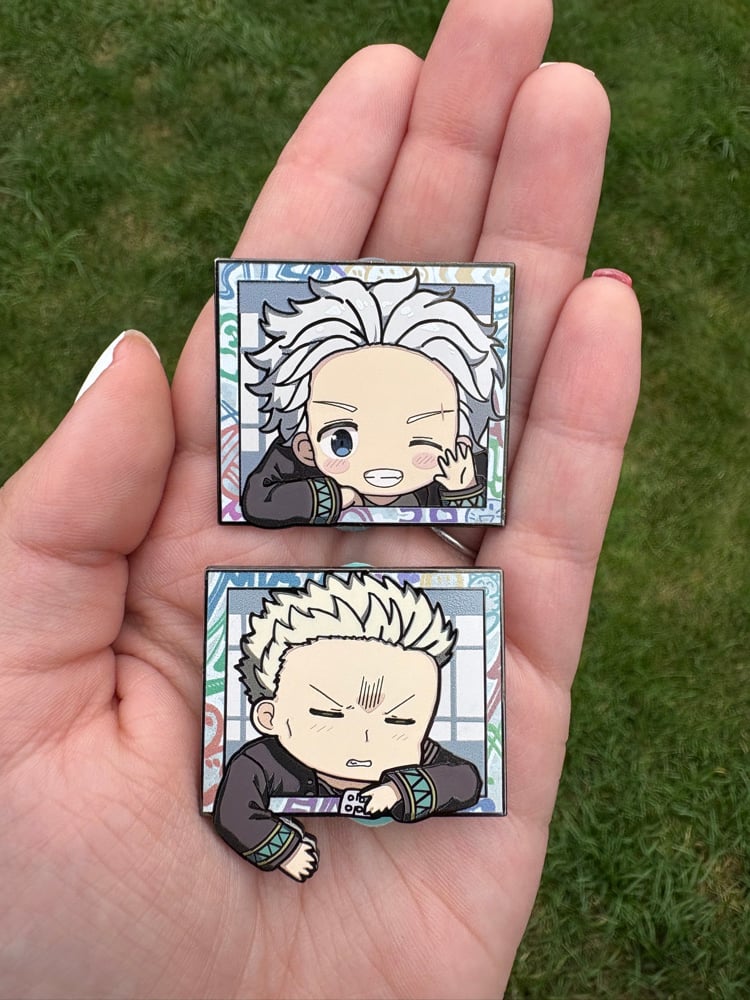 Image of Bofurin School Days Enamel Pin (Set of 2)