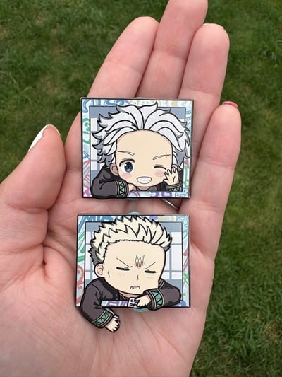 Image of Bofurin School Days Enamel Pin (Set of 2)