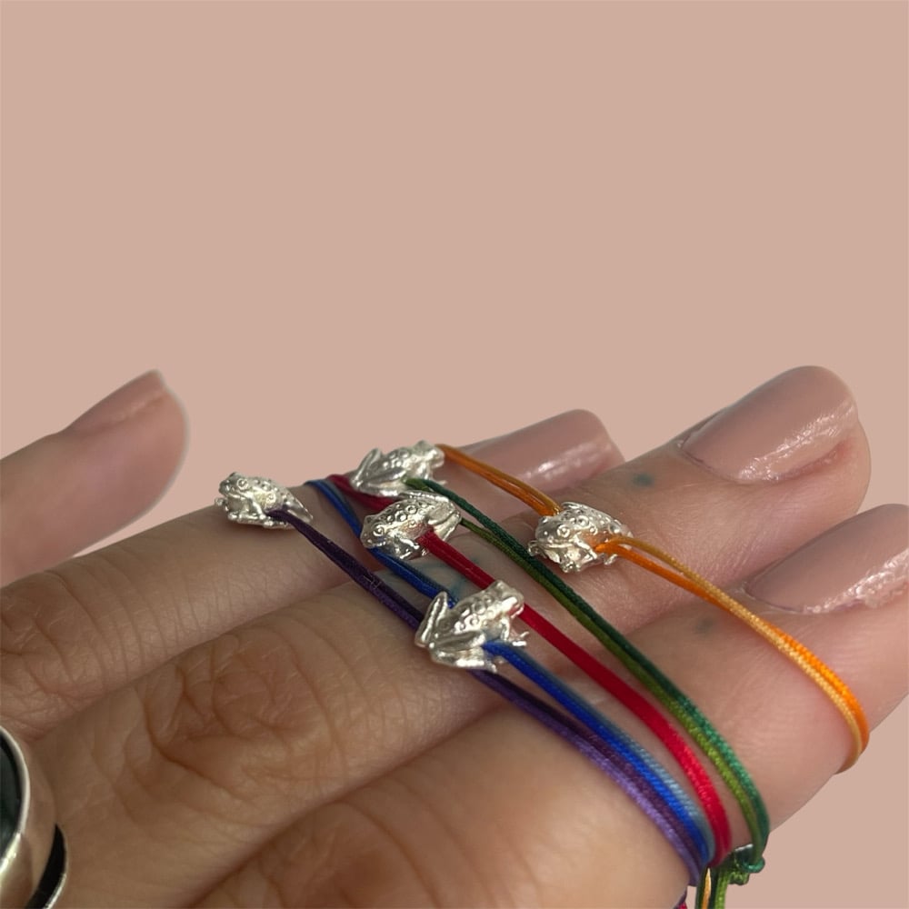 Image of frog bracelet