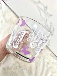 Image 2 of Butterfly Glass Mug 