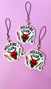 Image 2 of Hellfire Phone Charm