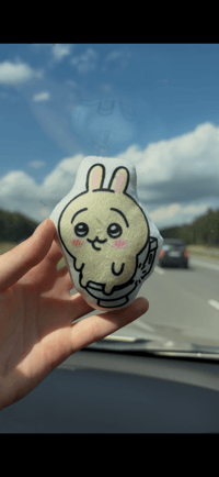Usagi plushie Keychain 