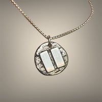 Image 2 of Arepa con quesito necklace 