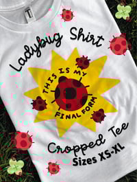 Image 1 of Ladybug This is My Final Form - Graphic Crop Top Tee