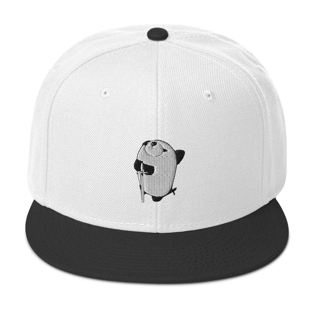 Image of SONDER snapback [evil bear bear with sword]