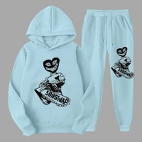 Mizzle Chainsaw Jogger Set(Light Blue)