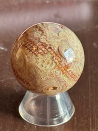 Image 2 of Copper Mesh Planet Marble