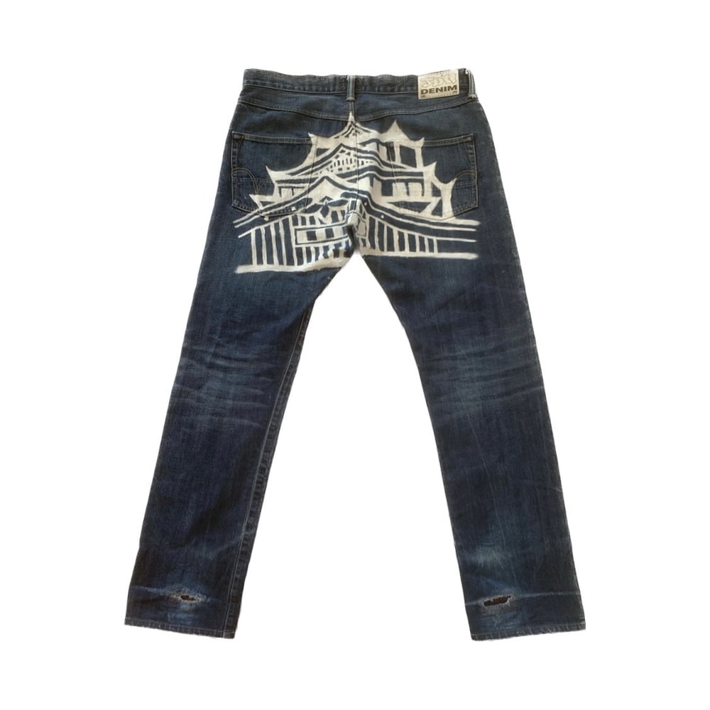 Osaka Jo Jeans 0.2 (UPCYCLED) (SASHIKO)