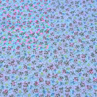 Image 2 of Made to Order - 'Matilda' Ditsy Pink, Blue, & Yellow Floral Bunches Vintage Style Eiderdown
