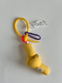 Image 1 of Yellow Knot Keychain