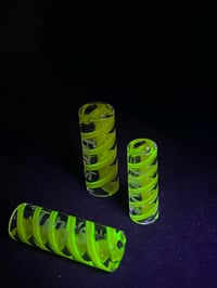 Image 2 of Rotini Tube: BALLER YELLOW CRAYON (UV REACTIVE)