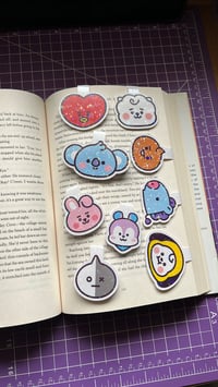 Image 3 of BT21 Magnetic Bookmarks