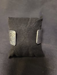 Image 2 of Bracelet - silver, etched, flowers 