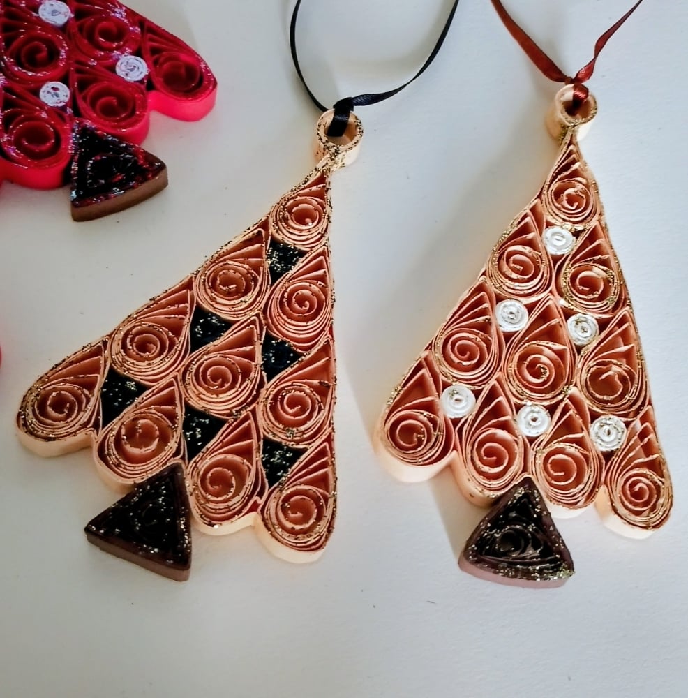 Image of Vibrant Twinkle Trees