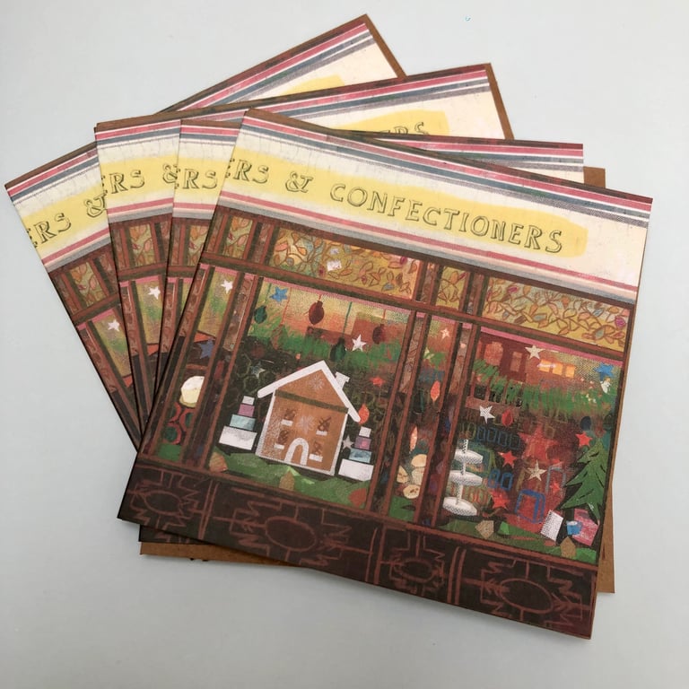 Bettys Christmas cards - set of 5 