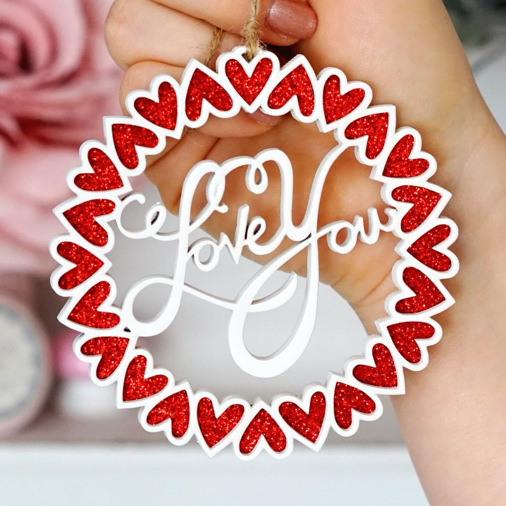 Image of PREORDER Love You Mini Wreath