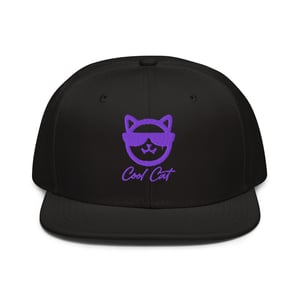 Image of Purp Cool Cat Snapback