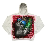 Image 1 of AIRBRUSHED STRIKEOUT HOODIE 