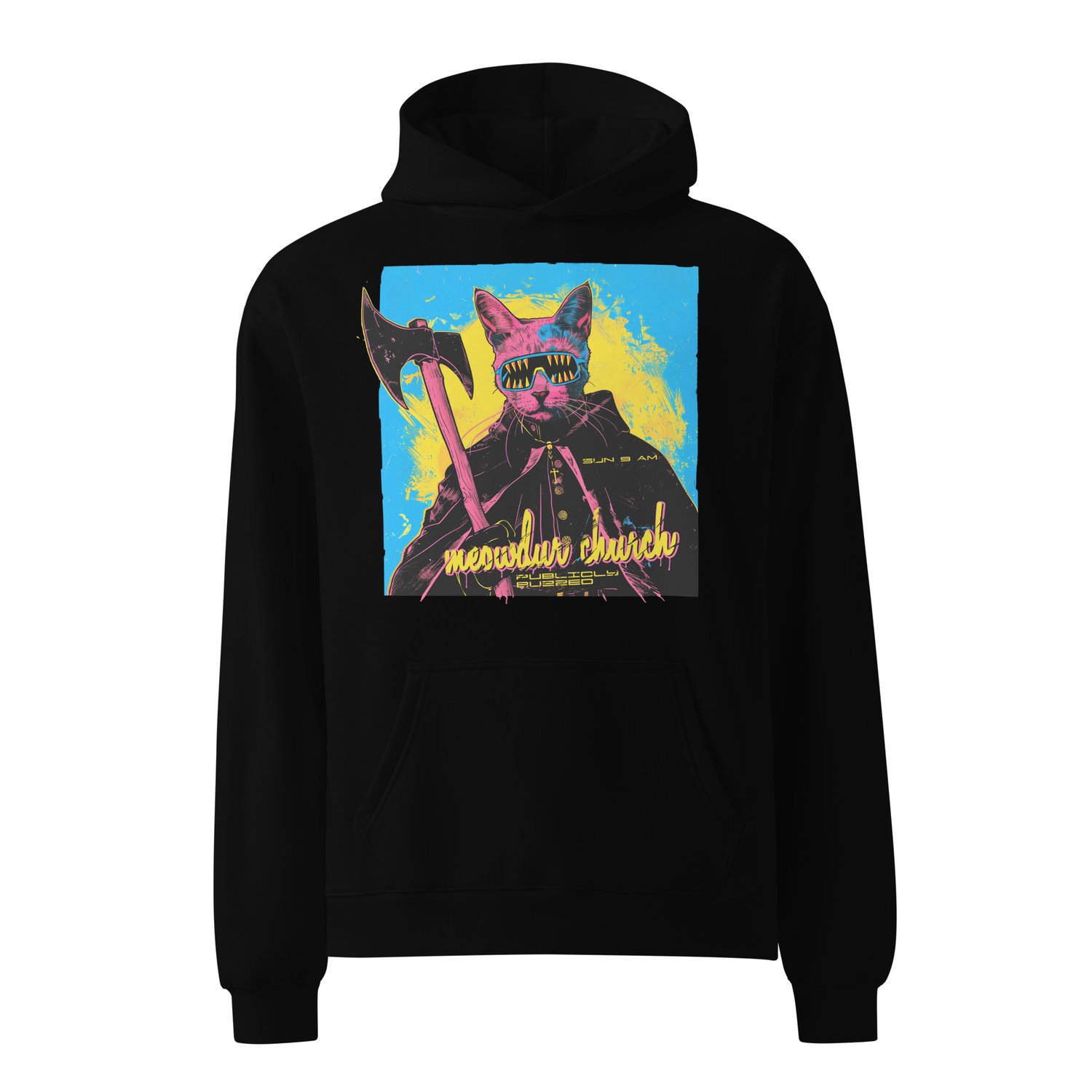 Meowder Church hoodie