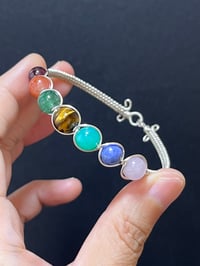 Image 2 of Seven Chakras Rainbow Lucky Bracelet 2