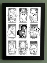 Adventure Time A4 Tarot Print 