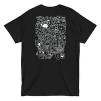 Image 1 of Black Doodle Wear Mega Tee (Limited drop - 50) 