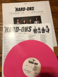 Image 2 of Hard Ons - Sorry Sir, That Riffs Been Taken LP