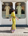 LIME LACE KAFTAN