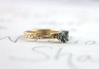 Image 7 of reserved for the fabulous K . a custom spinel ring