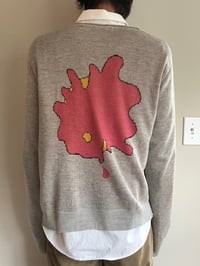 Image 7 of Diet Butcher Slim Skin Smiley Knit Sweater - S