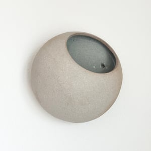 Image of 9in wall dome planter