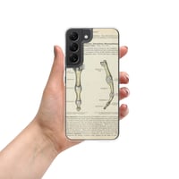 Image 1 of Antique Anatomical Drawing Bones Of The Finger Clear Case for Samsung®