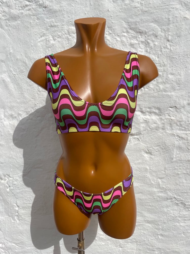 Image of Bikini brasileño Retro horizontal
