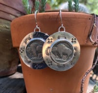 Image 2 of Made to order - Buffalo nickel earrings
