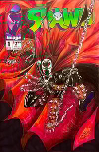 Spawn #1 Original Sketch Cover 3