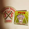 Saloon Squad Pin And Patch 