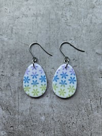 Image 4 of Daisy Easter Egg Earrings