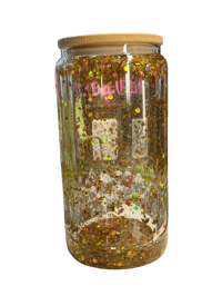 Image 1 of Mellow Yellow Snowglobe Tumbler
