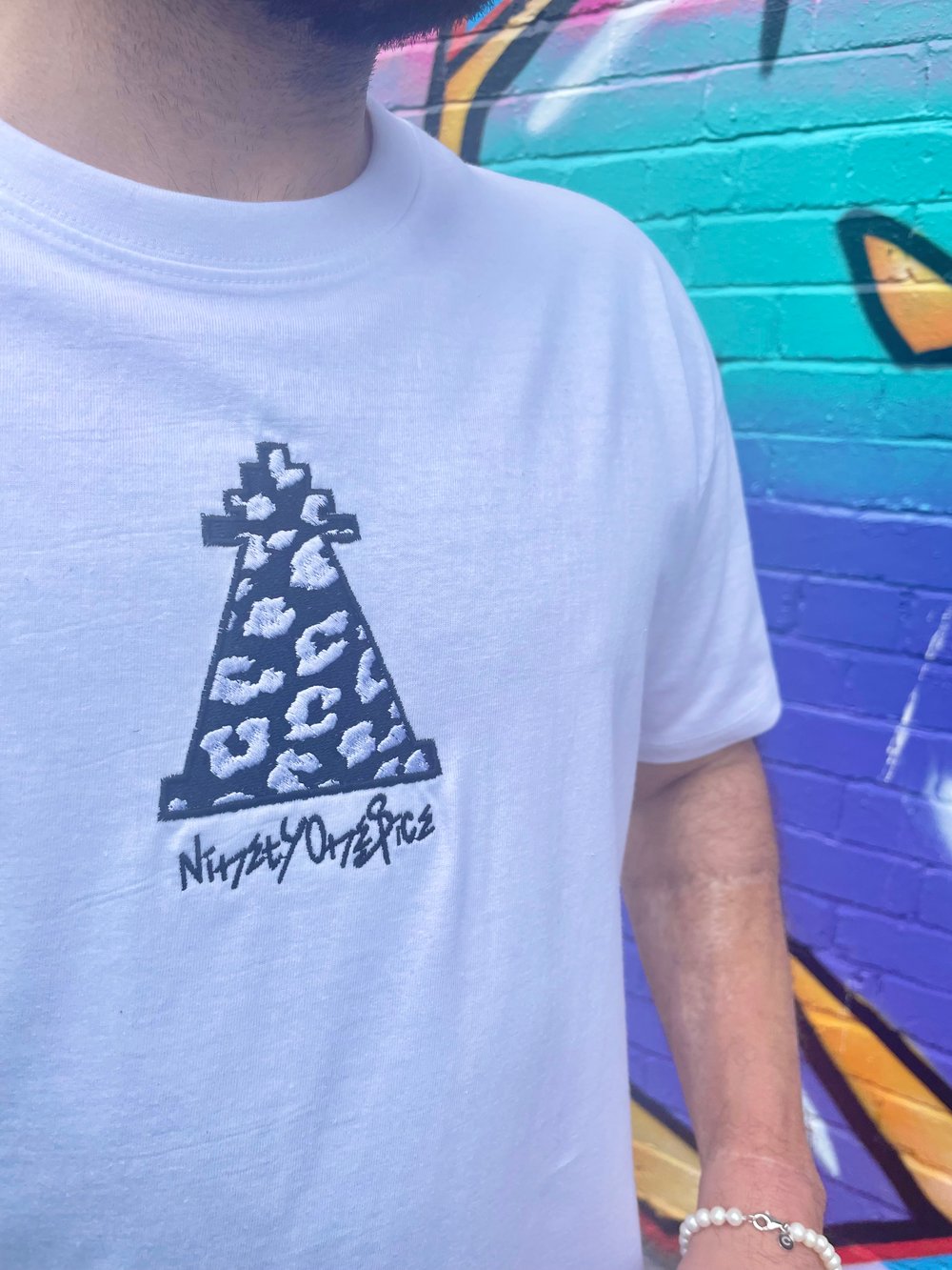 Image of Black Leopard Tee