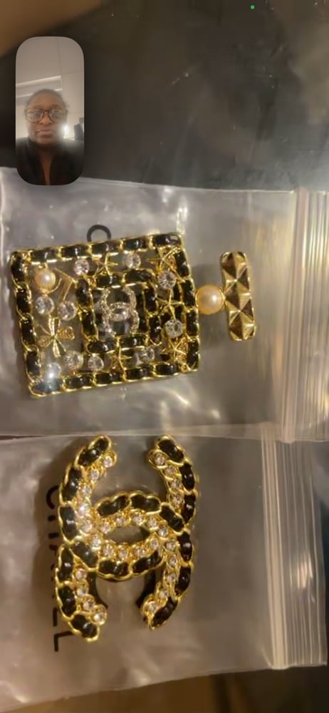 Image of Chanel inspired brooch