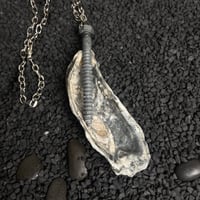 Image 1 of nailed to the shell necklace