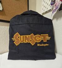 Sunset logo workshirt