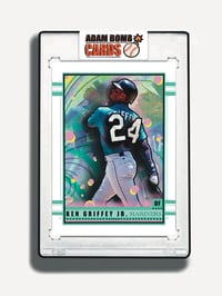 Image 1 of Ken Griffey Jr 90s Style (limited to 50) trading card 
