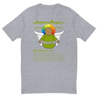 Image 4 of The Rainbow Angel Fitted  T-shirt
