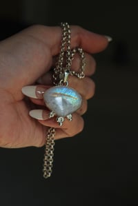Image 1 of Rainbow Moonstone Amulet