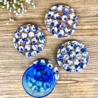 Image 3 of Polka Dot Drink Coaster Set 