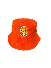 Orange bucket hat 