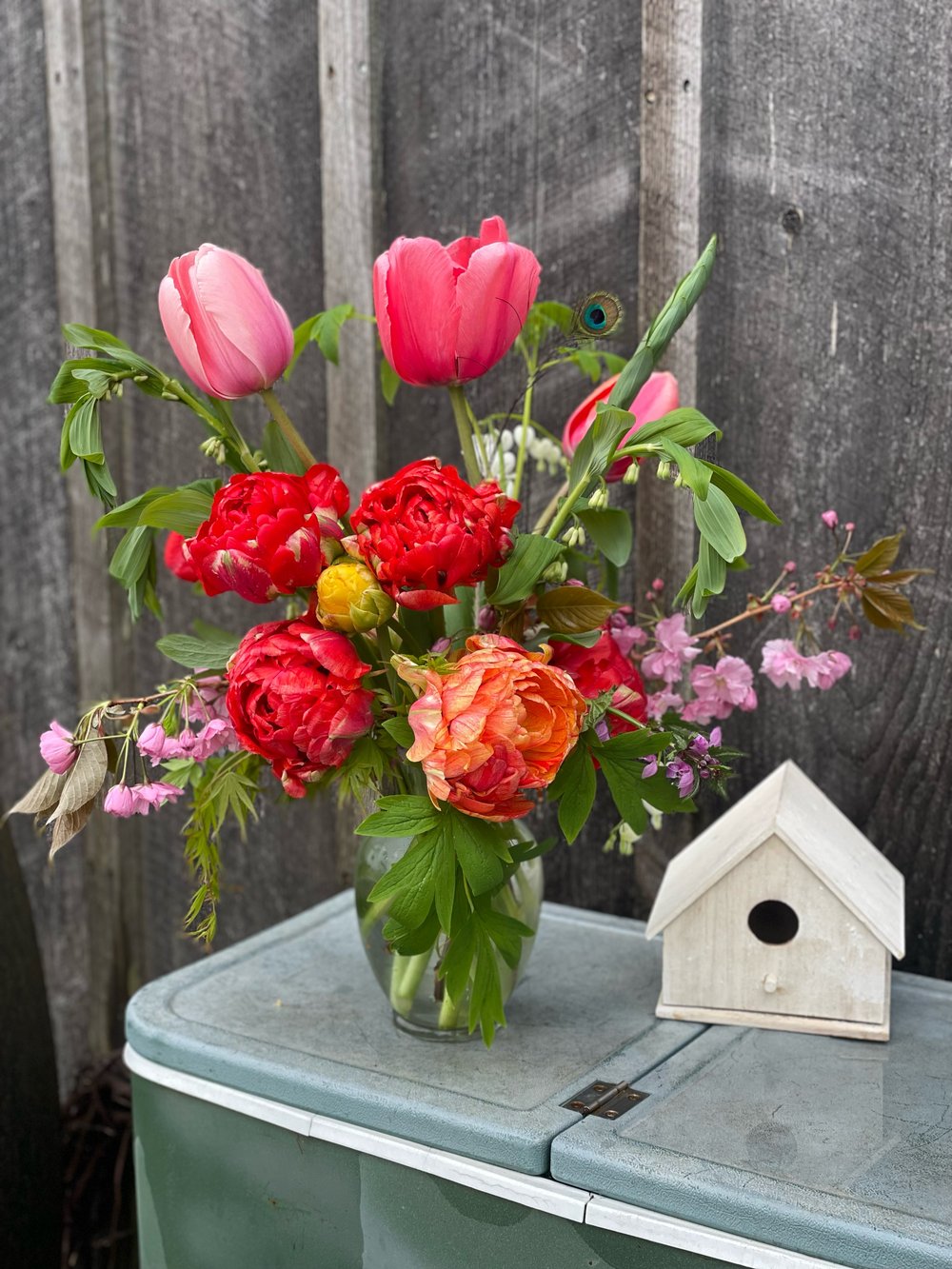 Mother’s Day Peony Tulip Bouquets (May 9 + 10)